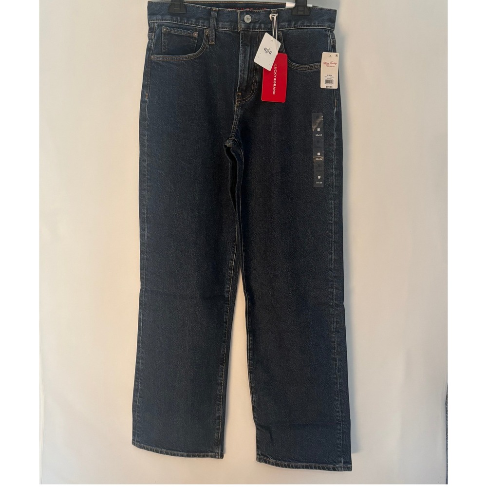 Lucky Brand 287 Loose Fit Jeans Mens 32X32 Hastings Dark Wash Denim NWT *NOTES*